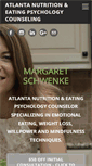 Mobile Screenshot of margaretschwenke.com